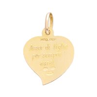 Pendente Gioielli Rinati in Oro 180726 CUORE FIGLIO